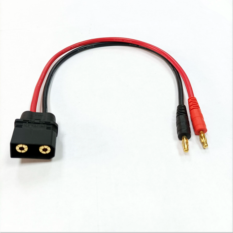 Heavy Equipment Vehicles - FM8 オス - 4mm ブレットバナナプラグ充電ケーブル 12AWG