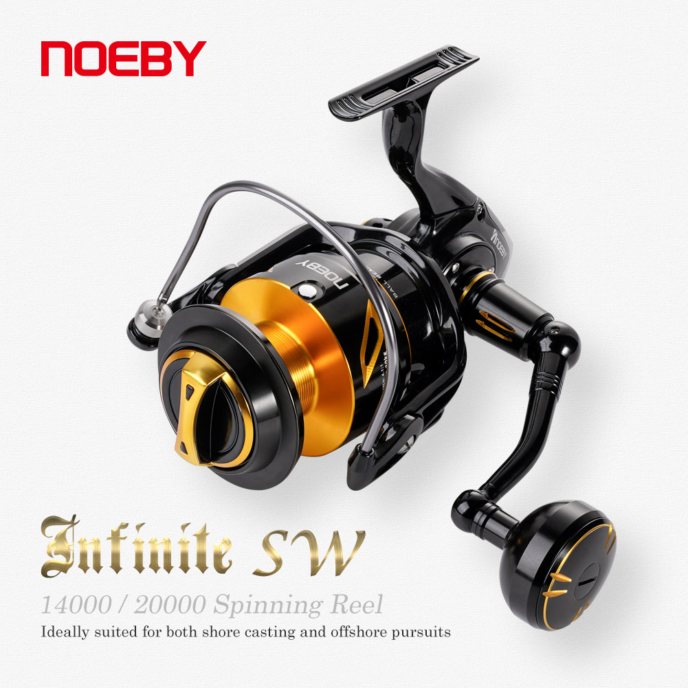 Heavy Equipment Tires - NOEBY インフィニットヘビーデューティーソルトウォータースピニングリール 14000-20000 ステンレススチールギア 防水 ビッグゲーム