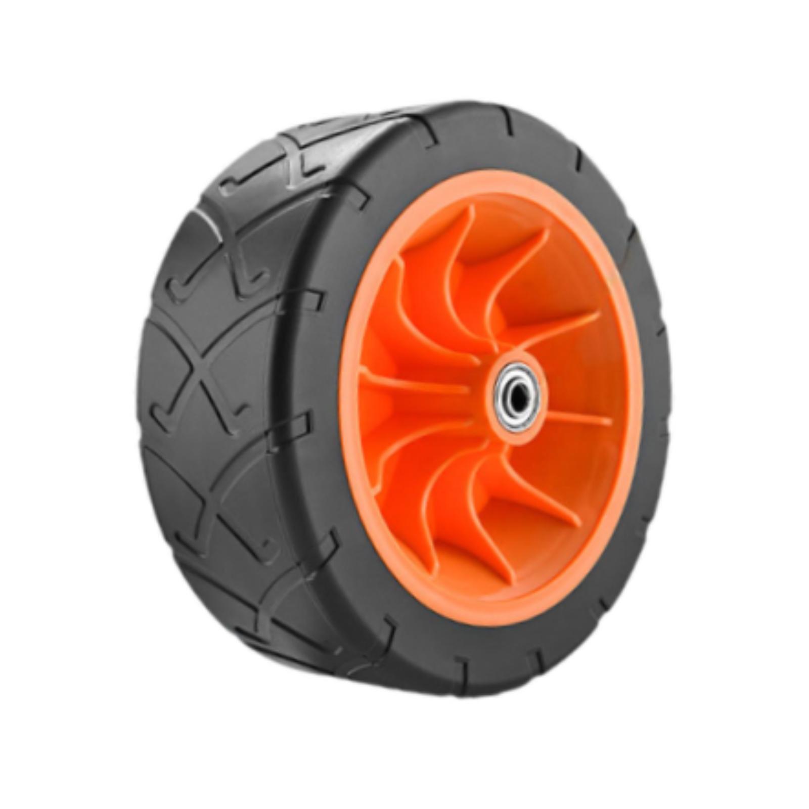 Heavy Equipment Tires - 折りたたみ式ワゴンホイール、スムーズで静かな走行、頑丈なガーデンユーティリティカートホイール、屋外キャンプ、ガーデンハンドトラック、トロリー用