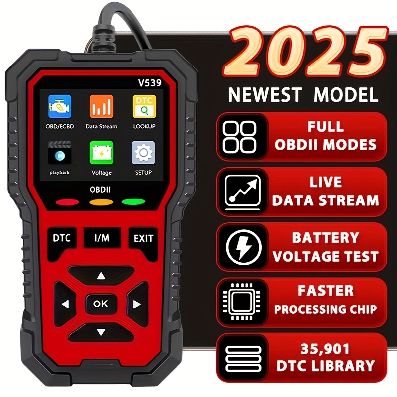 Heavy Equipment Diagnostic Software - 2025年新型OBD2スキャナー/コードリーダー/クリアランスツール - 車両整備・修理用ヘビーデューティー自動車診断ツール
