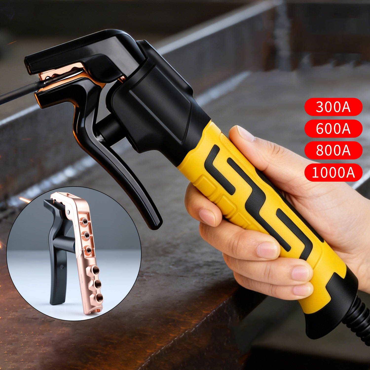 ベントヘッド溶接電極ホルダー 300A-1000A ヘビーデ - Heavy Equipment Maintenance のレビューと価格