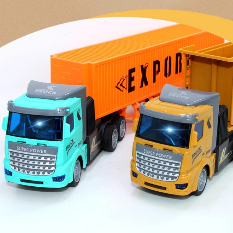 1/48 RCコンテナトラックおもちゃ 子供用 ワイヤレスリ - Heavy Equipment Vehicles のレビューと価格