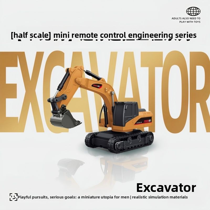 1:64 メタル RC エンジニアリングカーセット、鉱山トラ - Heavy Equipment Vehicles のレビューと価格