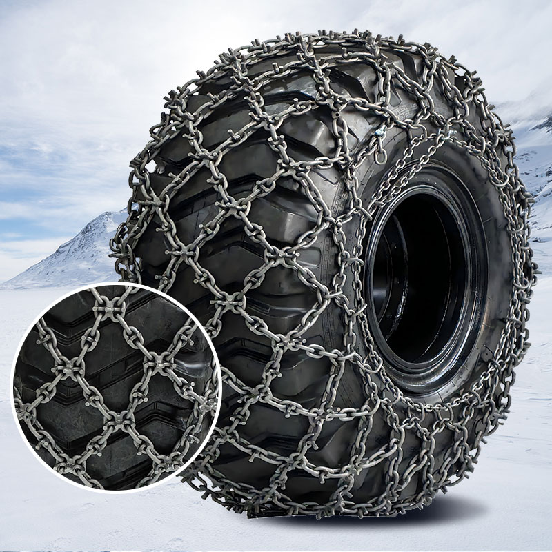 新型ヘビーデューティー森林用タイヤチェーン、Uスタッド合金鋼 - Heavy Equipment Tires のレビューと価格