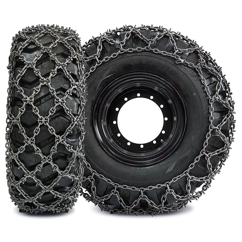 新型ヘビーデューティー森林用タイヤチェーン、Uスタッド合金鋼 - Heavy Equipment Tires のレビューと価格