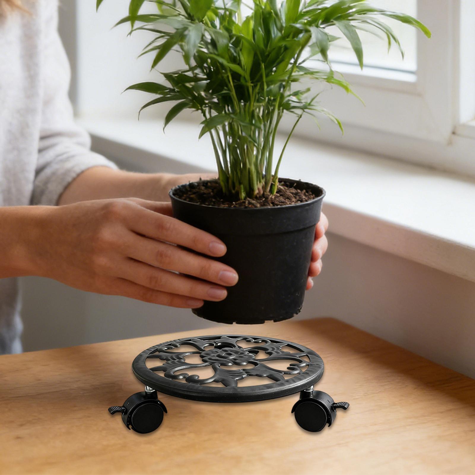 植物スタンド 車輪付き 高耐久金属製プランタートレイ 植物ロ - Heavy Equipment Tires のレビューと価格