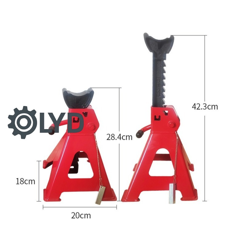 3トンヘビーデューティージャッキスタンド（ロックピン付き）車 - Heavy Equipment Jack Stands のレビューと価格