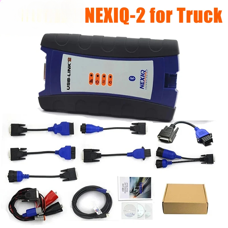 Nexiq-2 USB Link 2 オリジナル 12503 - Heavy Equipment Diagnostic Software のレビューと価格