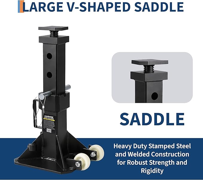 22トンジャッキスタンド、ヘビーデューティーピンタイプの車用 - Heavy Equipment Jack Stands のレビューと価格