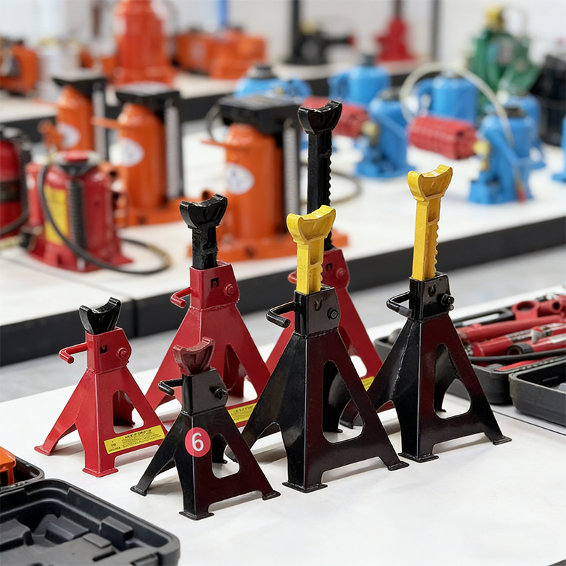 産業車両整備機器 重荷重トラック用ジャッキスタンド - Heavy Equipment Jack Stands のレビューと価格